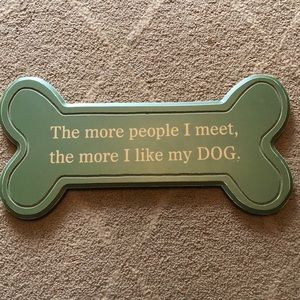 Dog sign